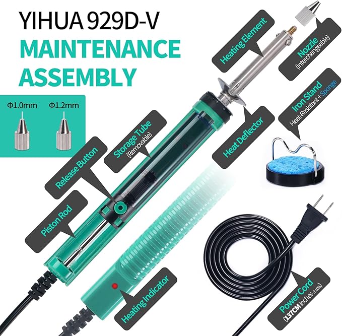 YIHUA 929D-V Desoldering Iron